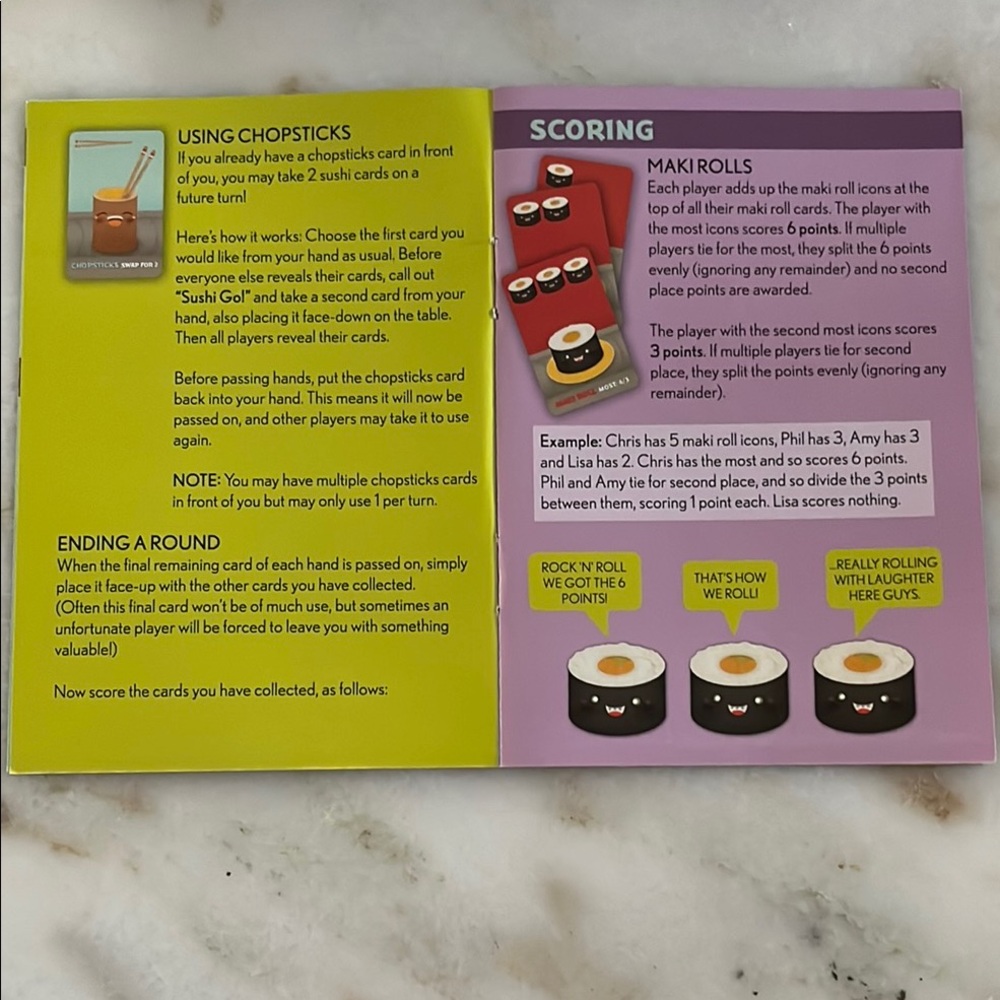 EUC Sushi Go! Card Game by Gamewright - Picture 5 of 12